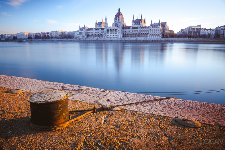 Sunrise in Budapest