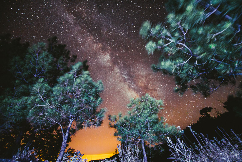 Milky Way over Troodos