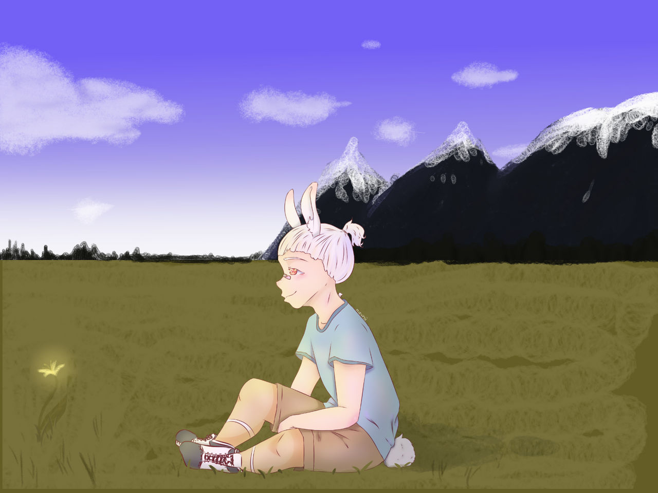 Human rabbit by Tusyalol on DeviantArt