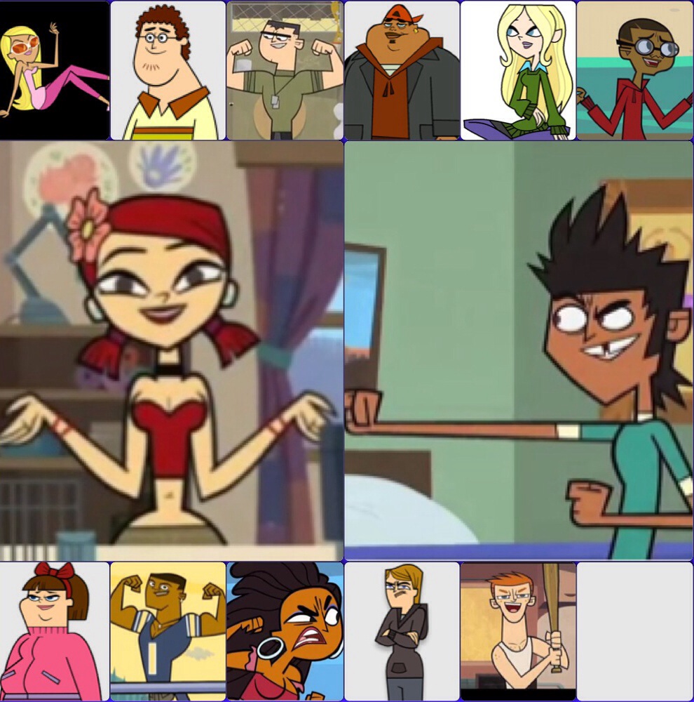 Total Drama Revenge of the Island Fav. Characters