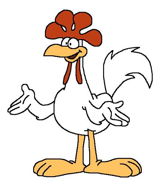 Rooster Talking Roy Rooster talking to someone by topcatmeeces97 on DeviantArt