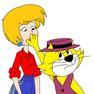 Top Cat covering Amy's mouth by topcatmeeces97 on DeviantArt