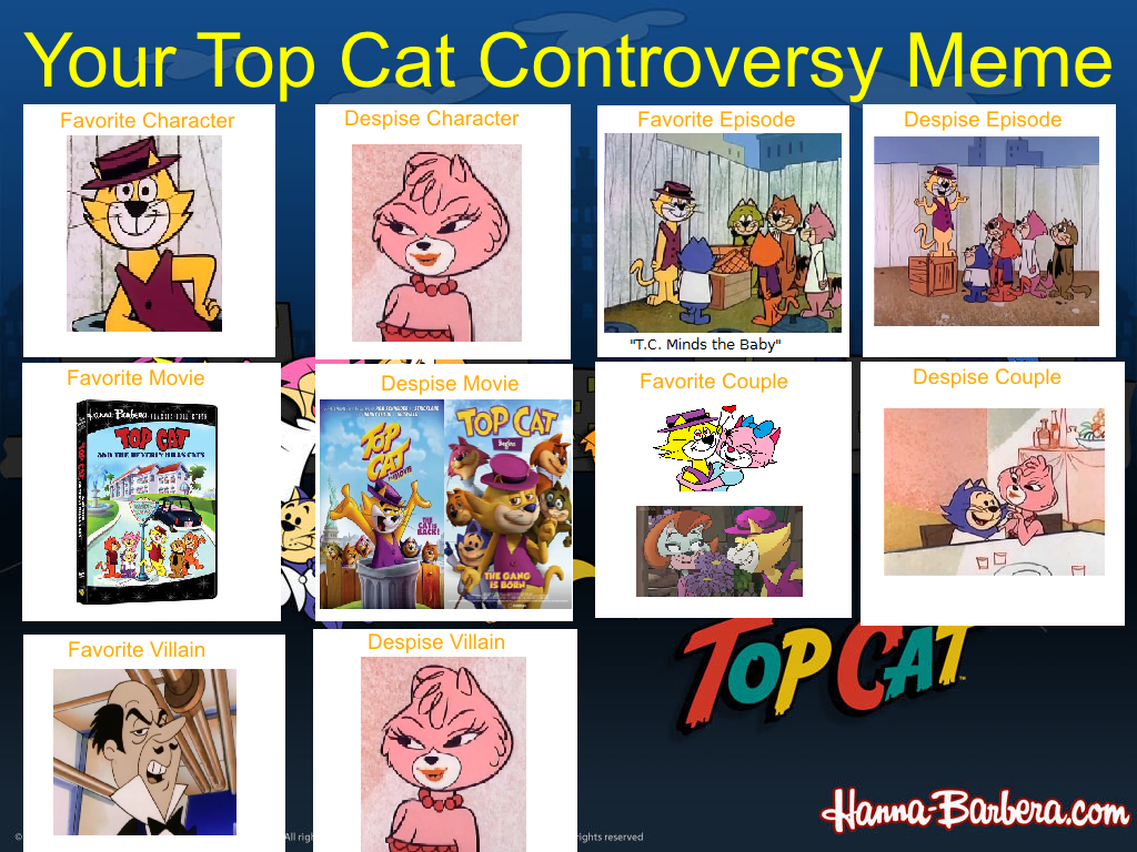 Topcatmeeces97 S Top Cat Controversy Meme By Topcatmeeces97 On Deviantart Topcatmeeces97 S Top Cat Controversy Meme By Topcatmeeces97 On Deviantart