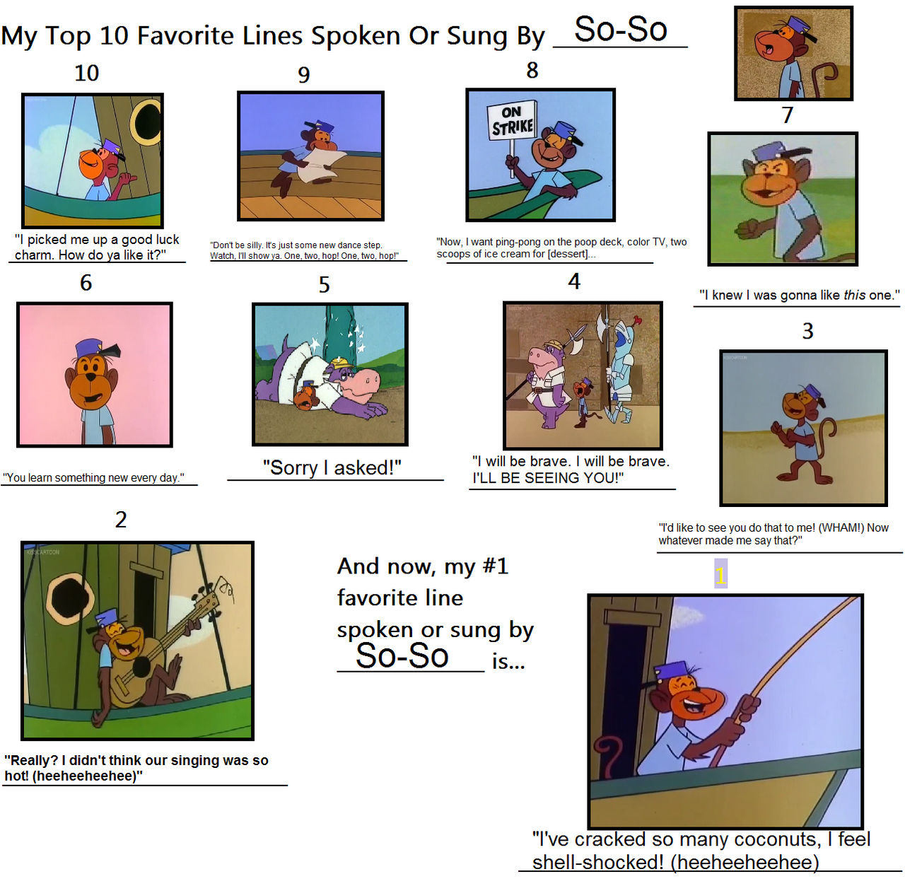 My Top 10 Favorite Lines By So So By Topcatmeeces97 On Deviantart My Top 10 Favorite Lines By So So By Topcatmeeces97 On Deviantart