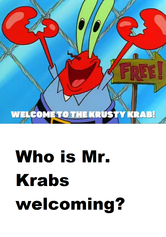 Mr Krabs is sad for Meme Template by eagc7 on DeviantArt