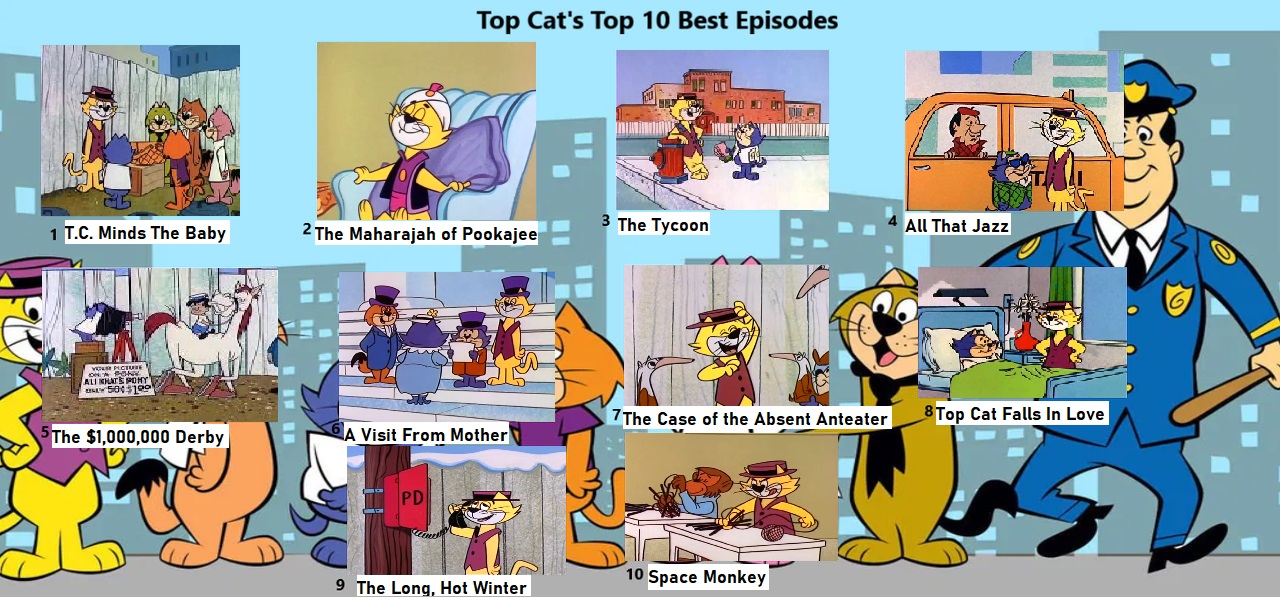 Tvunget Vejrudsigt Email My top 10 best Top Cat episodes by topcatmeeces97 on DeviantArt