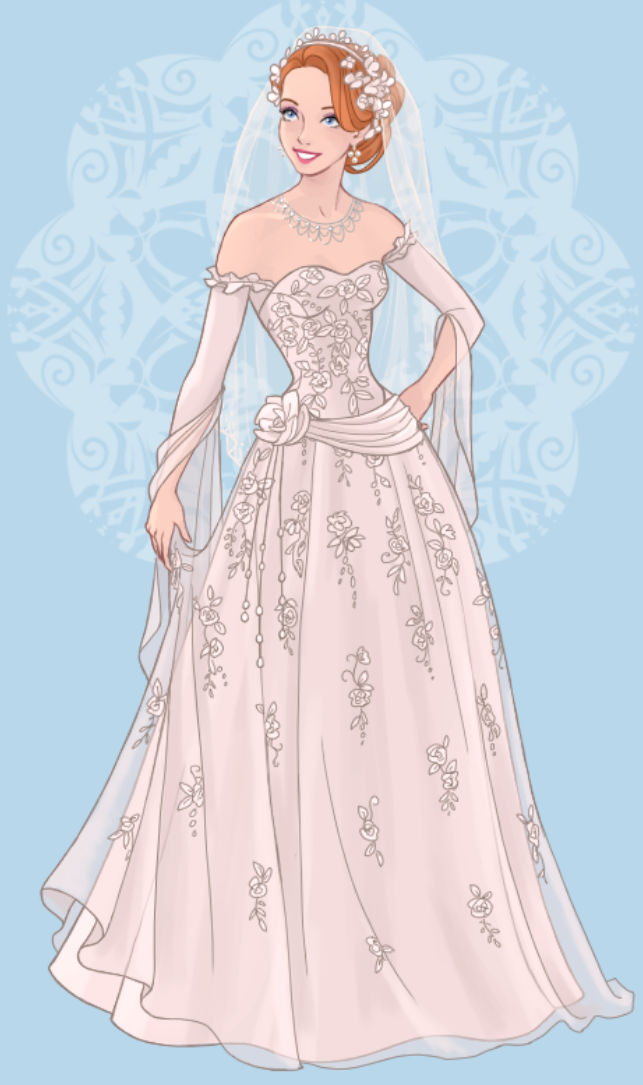 Lace-Mermaid-Wedding-Dress-by-AzaleasDolls by Lea171997 on DeviantArt