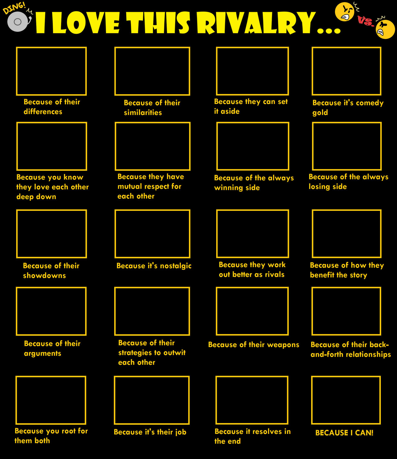 I Love This Rivalry... by topcatmeeces97 on DeviantArt