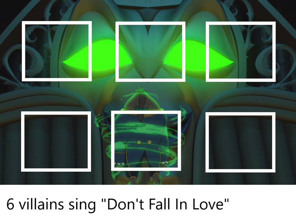 6 Villains Sing Dfil By Topcatmeeces97 On Deviantart 6 Villains Sing Dfil By Topcatmeeces97 On Deviantart