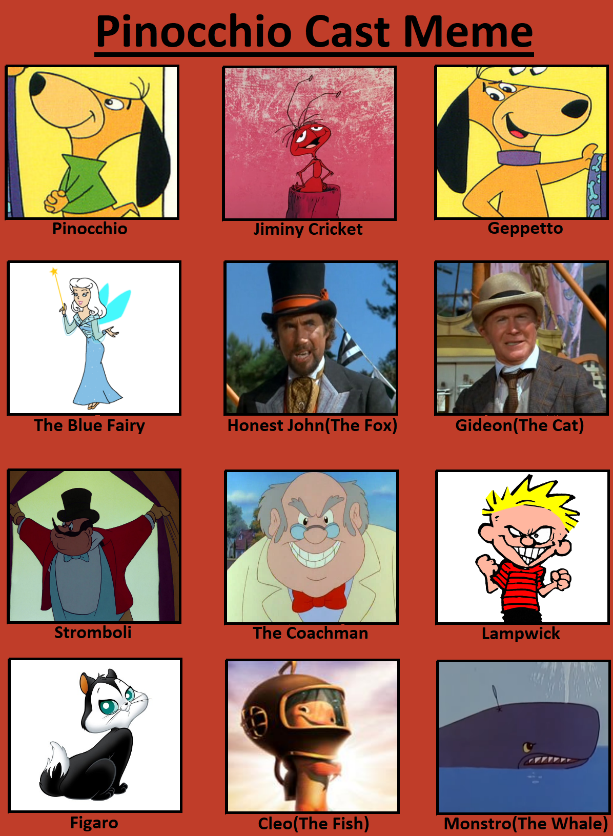 My Pinocchio cast by topcatmeeces97 on DeviantArt My Pinocchio cast by topcatmeeces97 on DeviantArt