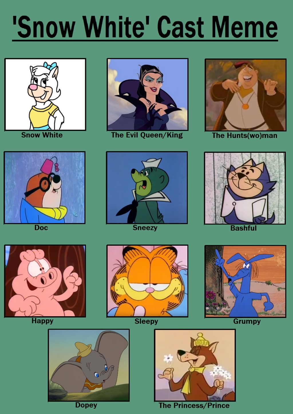 My Snow White Cast REDO By Topcatmeeces97 On DeviantArt My Snow White Cast REDO By Topcatmeeces97 On DeviantArt