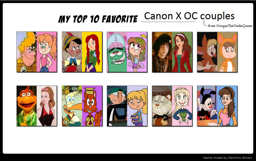 Gift and AT OC X Canon couples by by topcatmeeces97 on DeviantArt