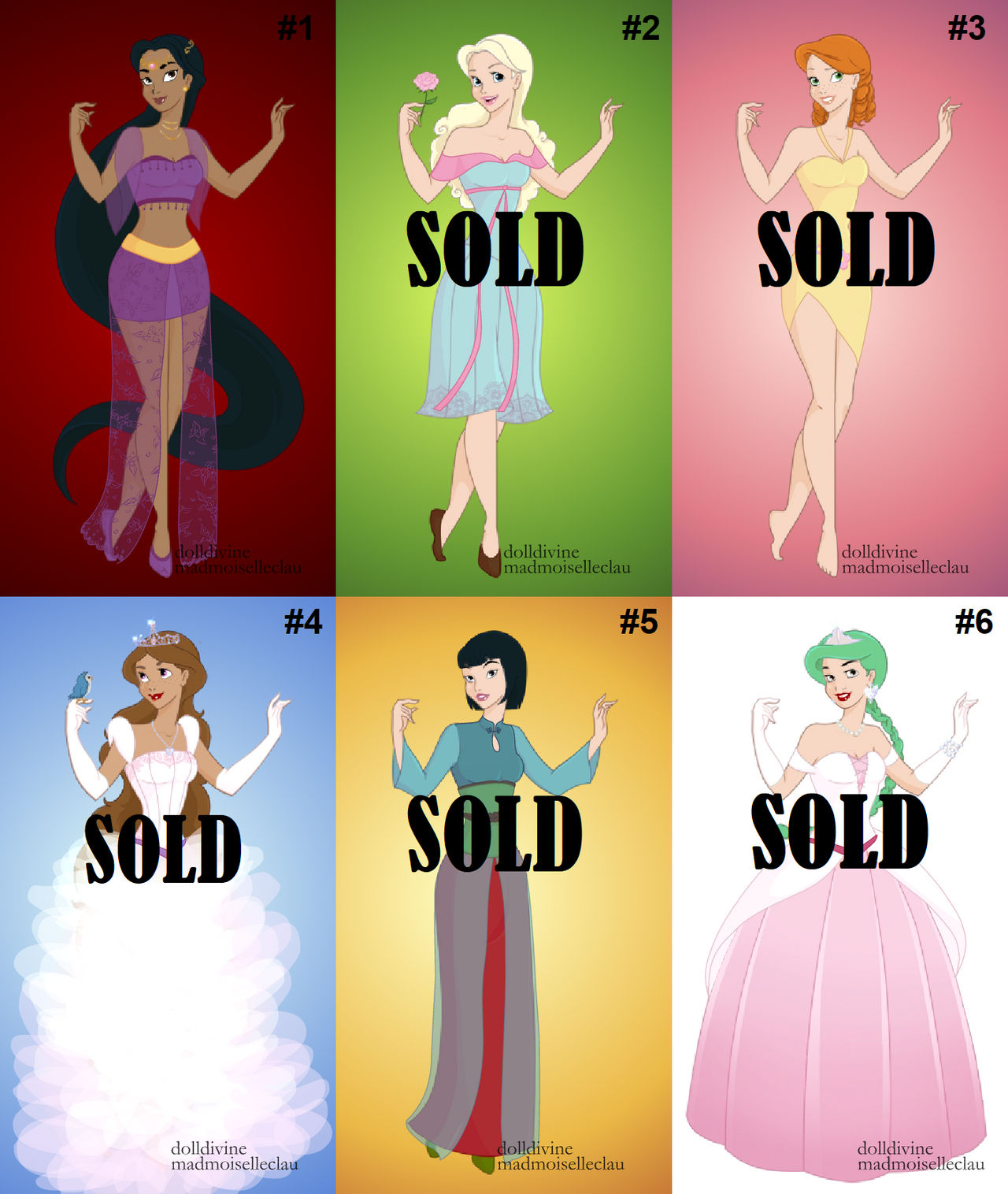 Heroine Creator OCs for sale (1/8 open) by topcatmeeces97 on DeviantArt