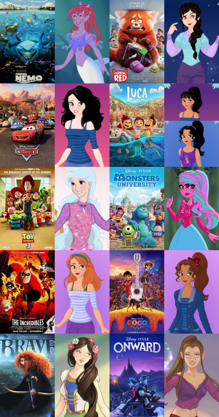 Disney OCs on Heroine Creator by topcatmeeces97 on DeviantArt