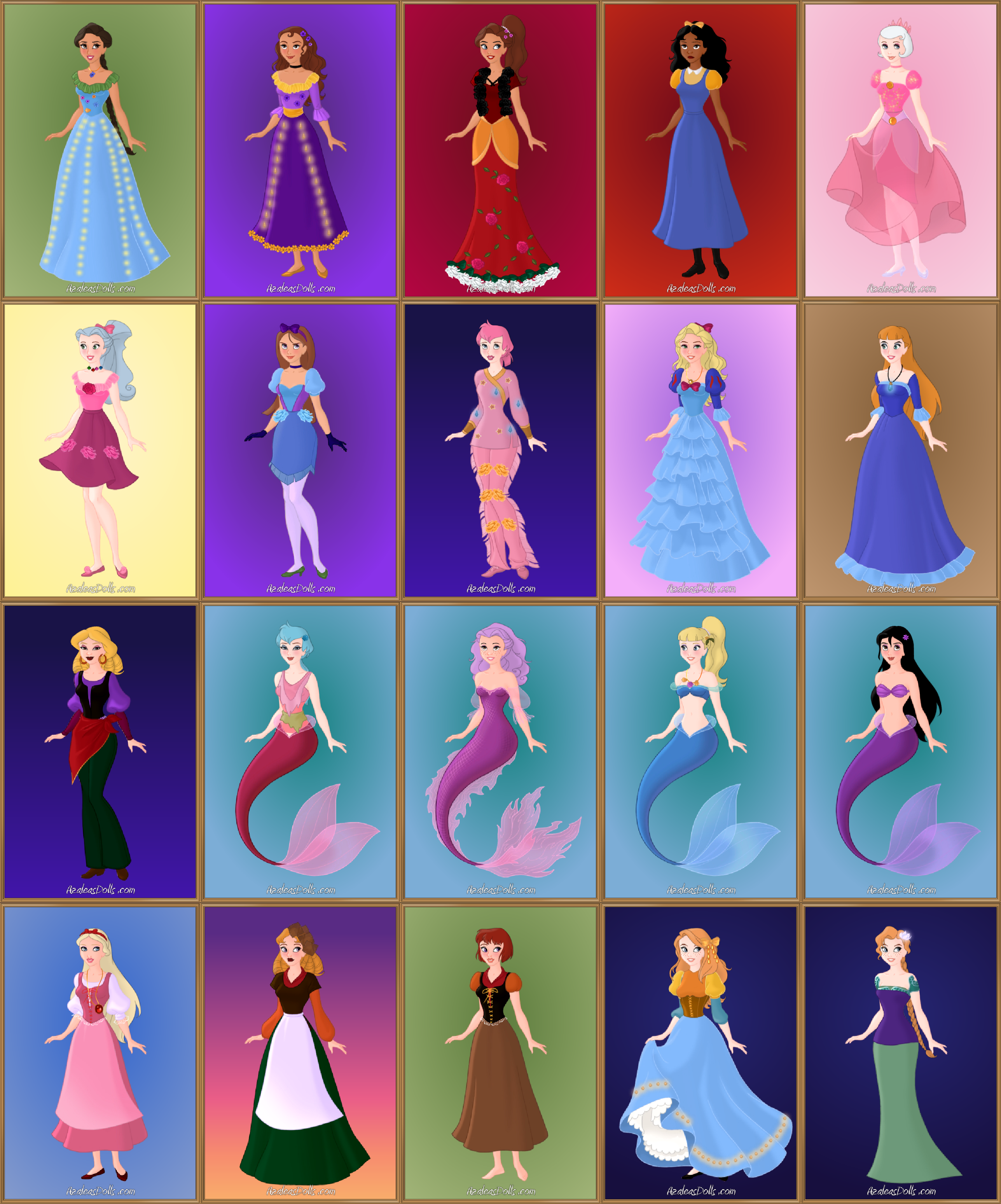 Disney OCs on Heroine Creator by topcatmeeces97 on DeviantArt