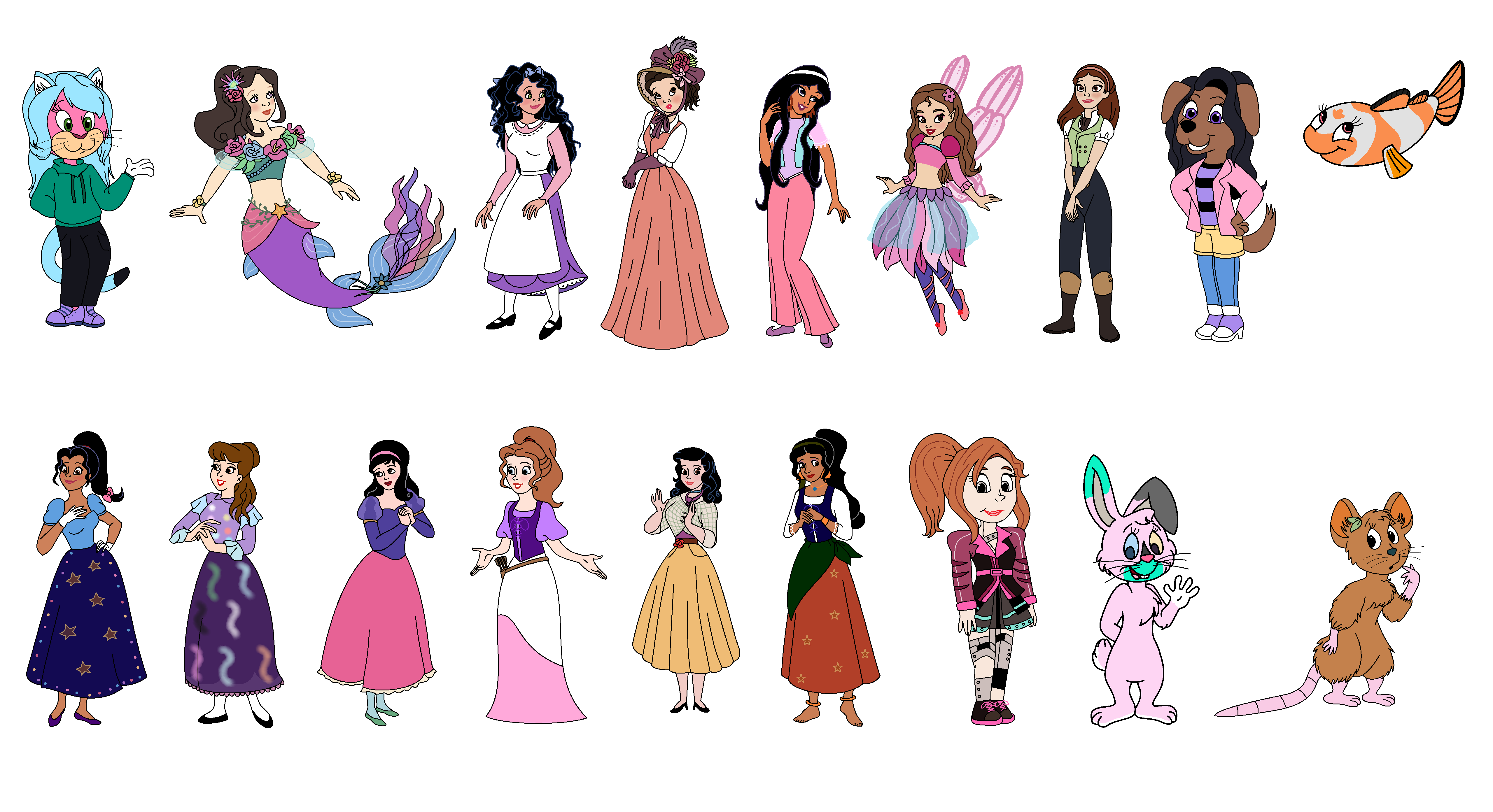 Other OCs on Heroine Creator by topcatmeeces97 on DeviantArt