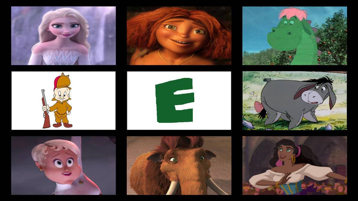 My favorite E characters by topcatmeeces97 on DeviantArt