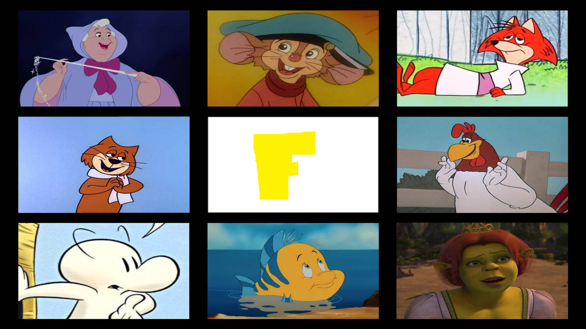 My favorite F characters by topcatmeeces97 on DeviantArt