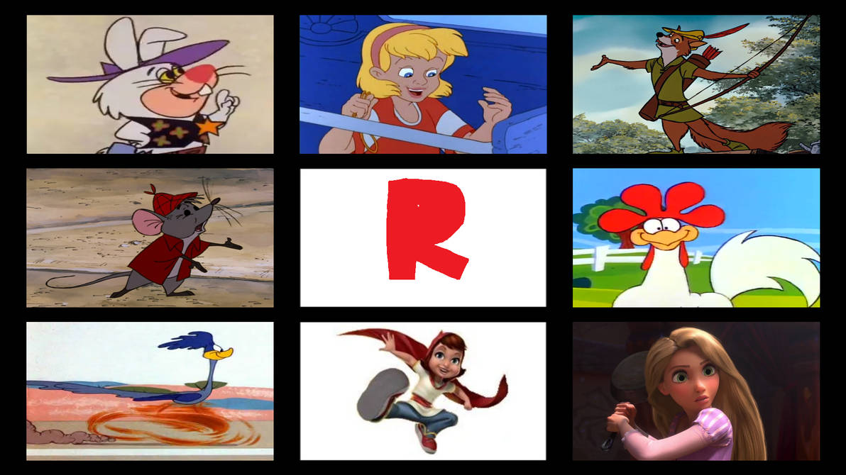 My Favorite R Characters by topcatmeeces97 on DeviantArt