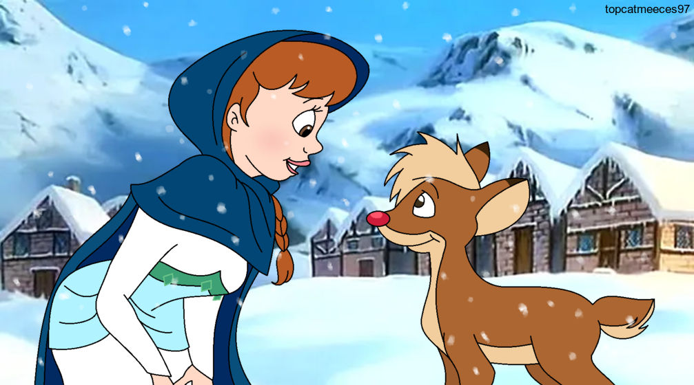 Young Mia Rudolph CE - Tina and young Rudolph by topcatmeeces97 on DeviantArt