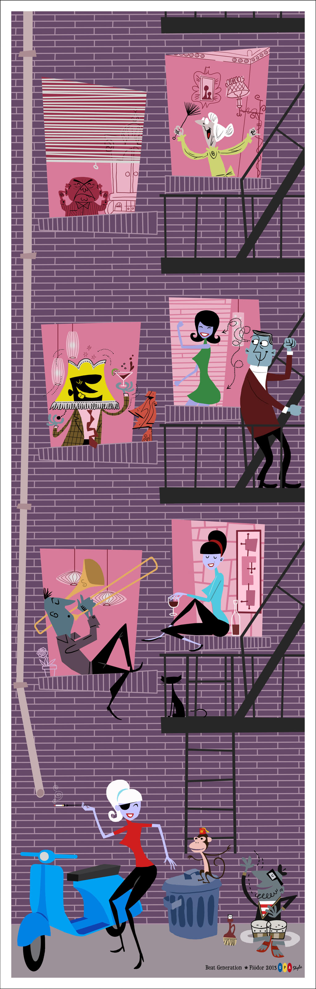 Beatnik Generation by elfiodor on DeviantArt
