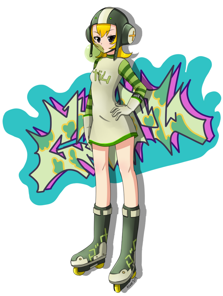 GUM - JET SET RADIO by AlineSM on DeviantArt