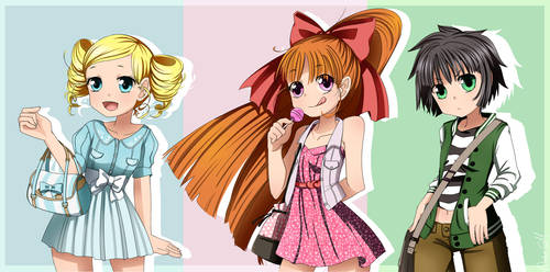 PowerPuff Girls Z by AlineSM