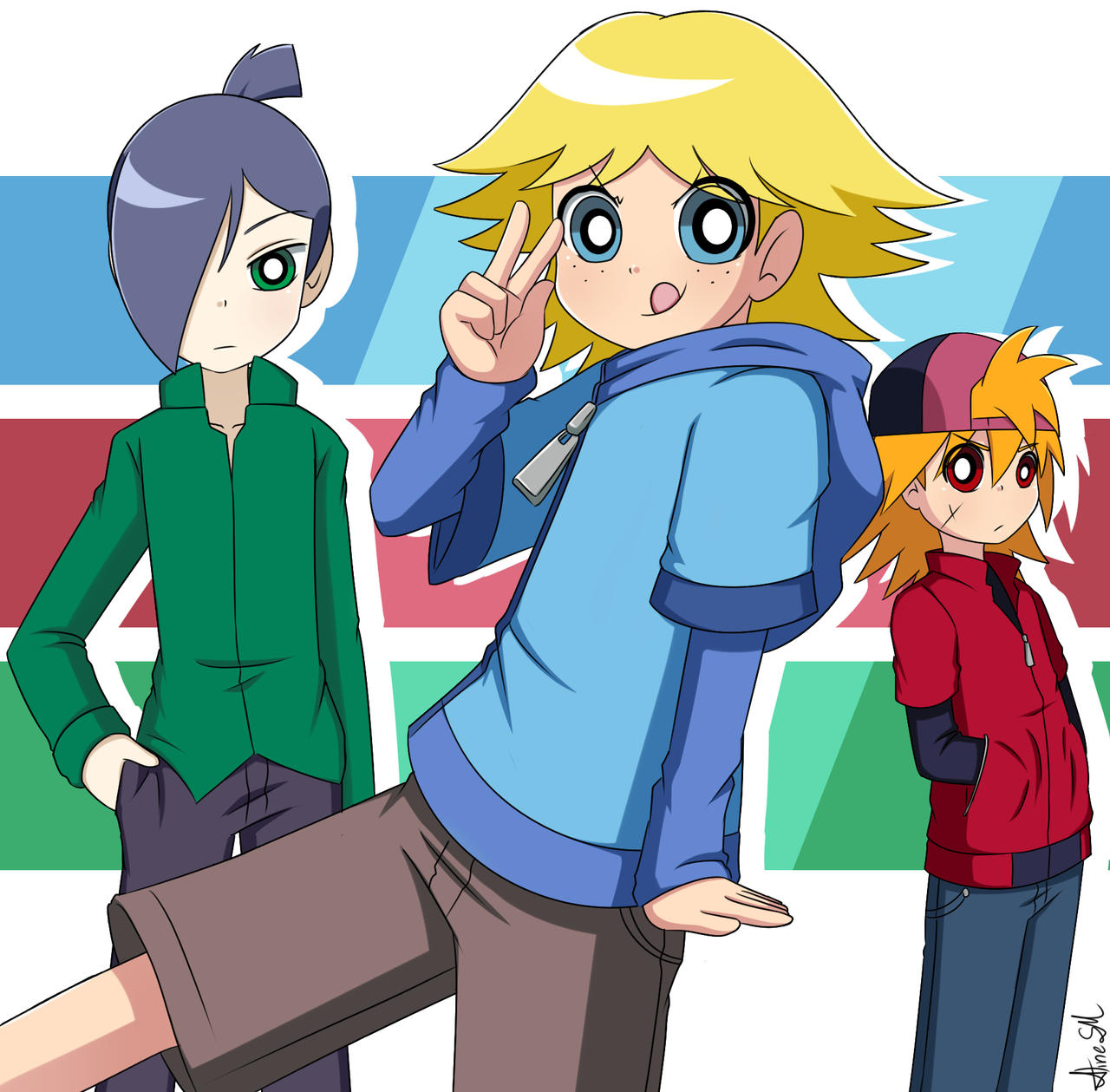 Rowdy Ruff Ppgz Rowdyruff Boys Z by AlineSM on DeviantArt