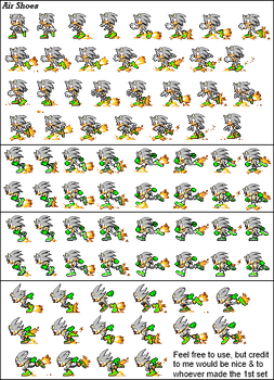 Phenos' Air Shoes Sprites (incomplete)