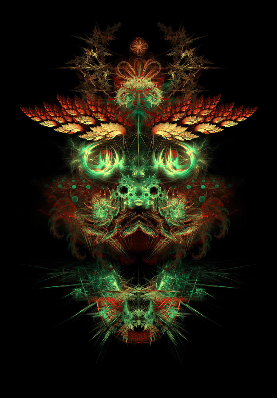 Metaface 'Dragon' by Alienjedna