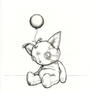 Cat and Balloon 2