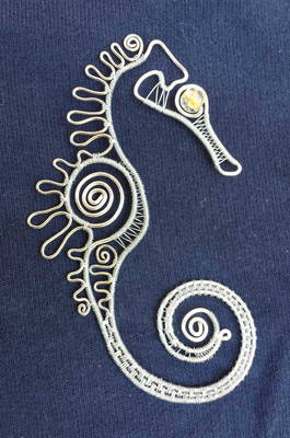 Wire Seahorse