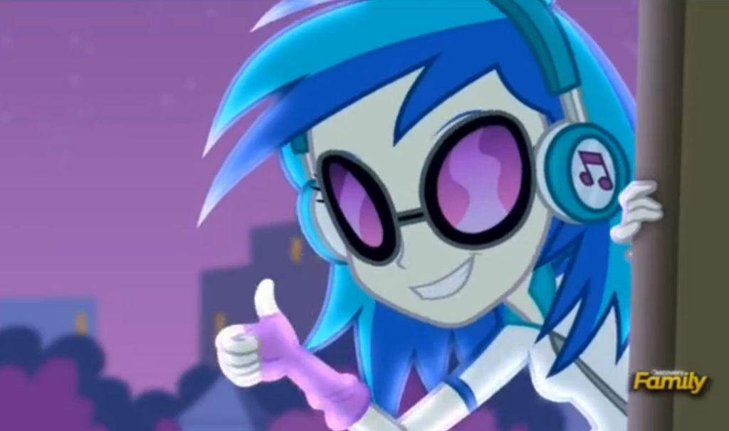 Vinyl Scratch Thumbs Up