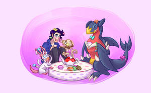 Poke Princess Tea Party