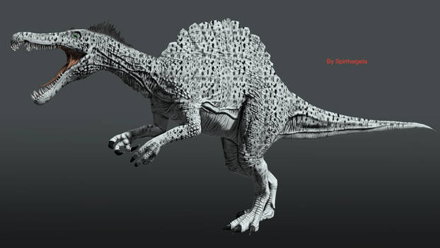 Snow Leopard Spino Skin