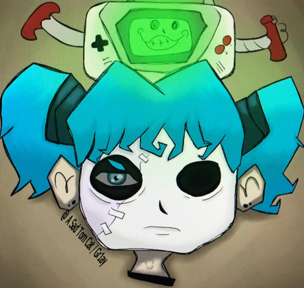 Sally Face fan art! by ASadTomCat on DeviantArt
