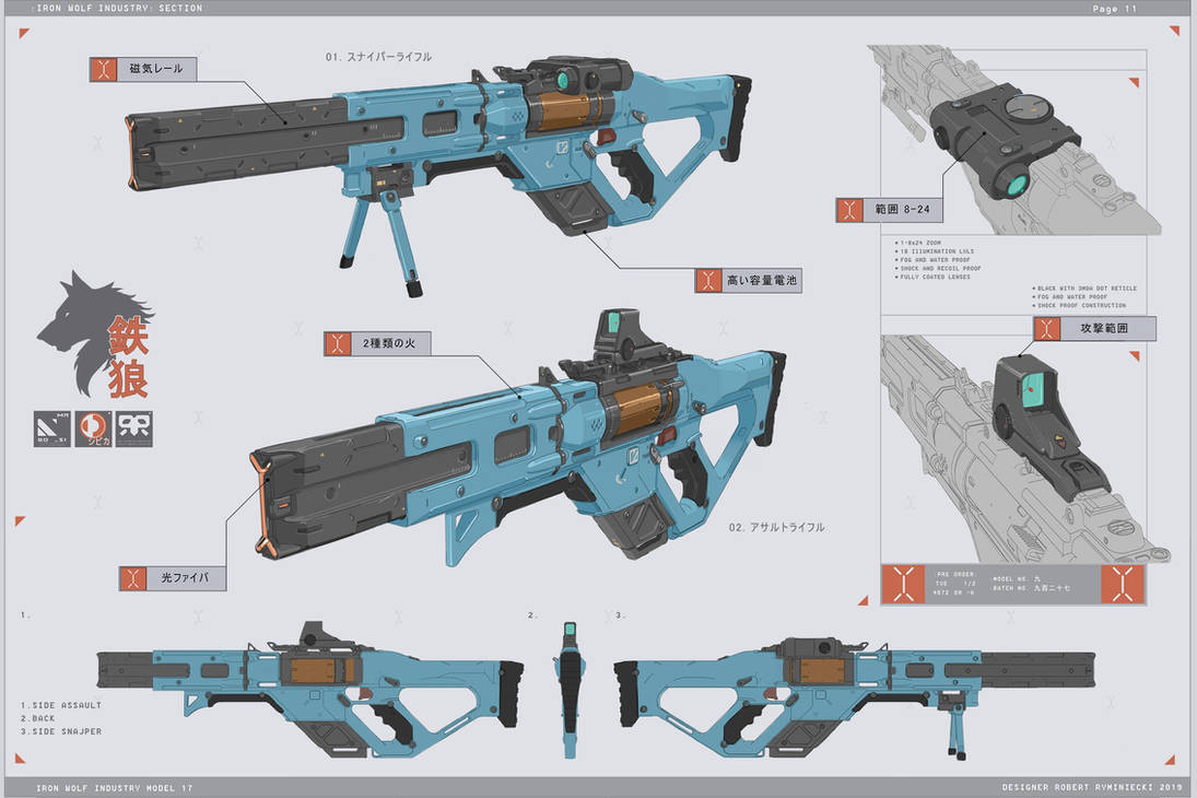 EMP RIFLE model 17 by rymin07 on DeviantArt