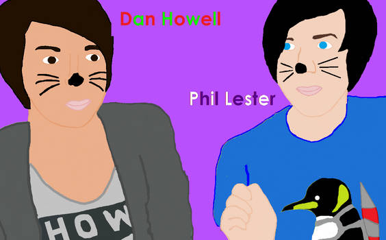 Phil Lester and Dan Howell