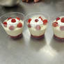 Panna Cotta and Raspberry Compote