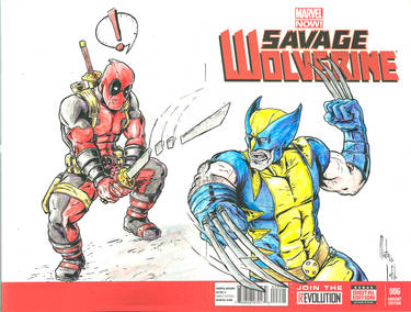 Savage Wolverine 6 - Deadpool