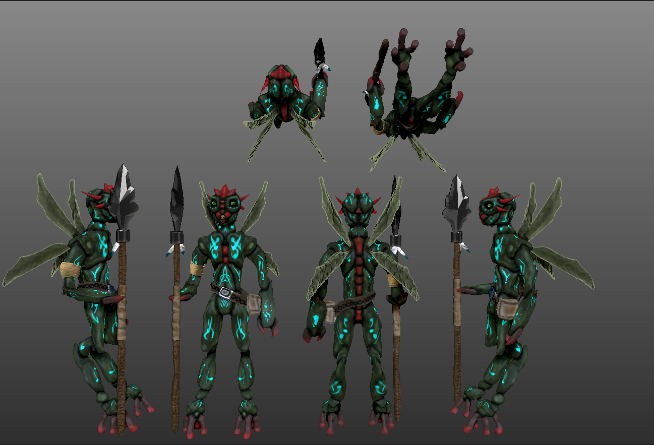 Bug Alien Concept Model by Danielwintermute on DeviantArt