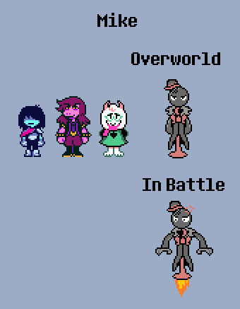 Delta Rune Mike Deltarune Chapter 3 Concepts - Mike Idea by Miguelthepainter on DeviantArt