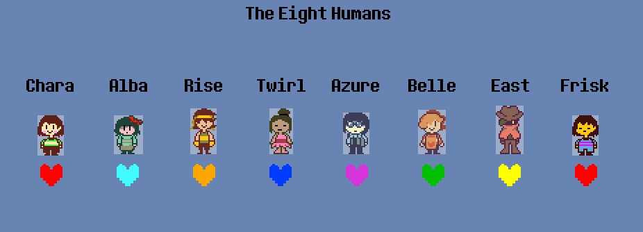 Fallen Humankind The Eight Fallen Humans by Miguelthepainter on DeviantArt
