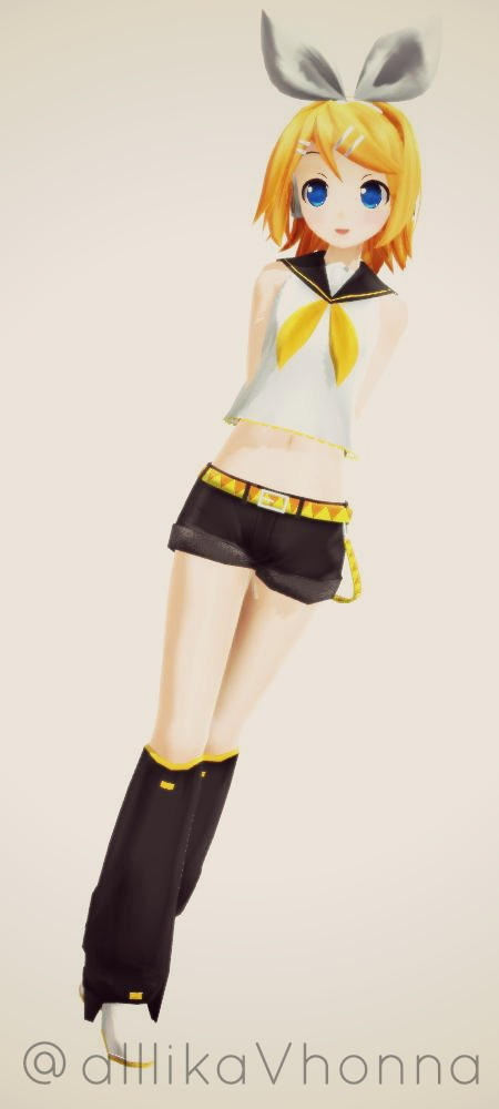 MMD -- Rin by Klepon-hime on DeviantArt