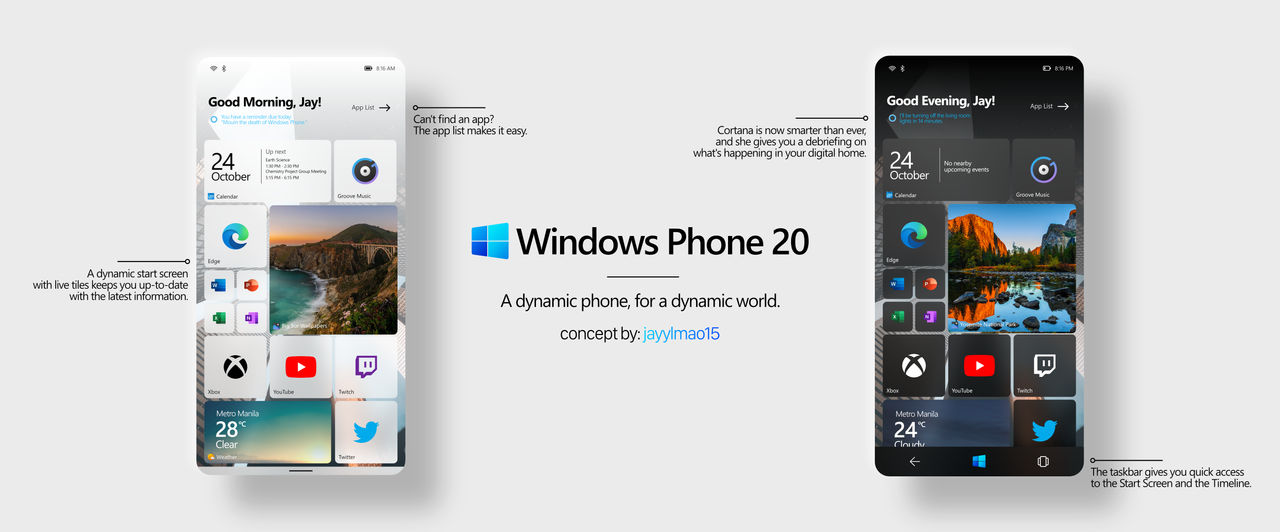 Windows Phone Screen Example Windows Phone Concept - Start Screen by jayylmao15 on DeviantArt