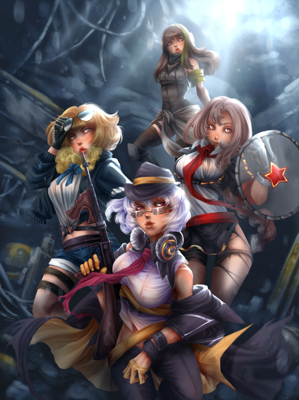 Survivors of the Ouroboros Mission by YunaXD
