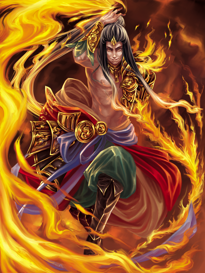 Zhu Rong by YunaXD on DeviantArt