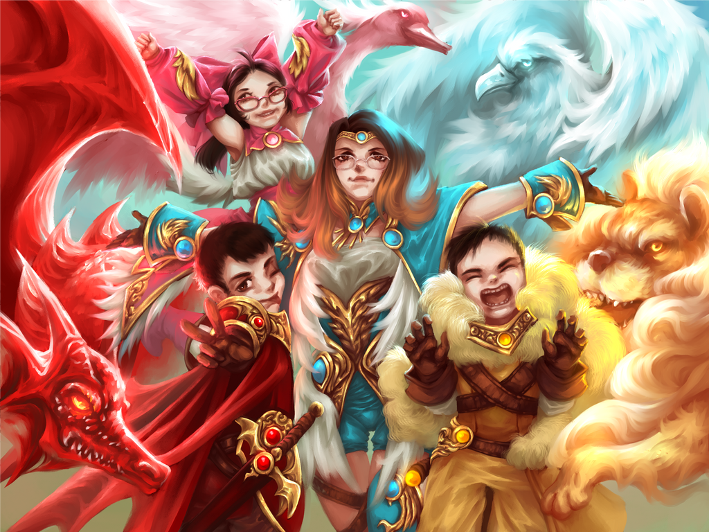 Magic Team by YunaXD on DeviantArt