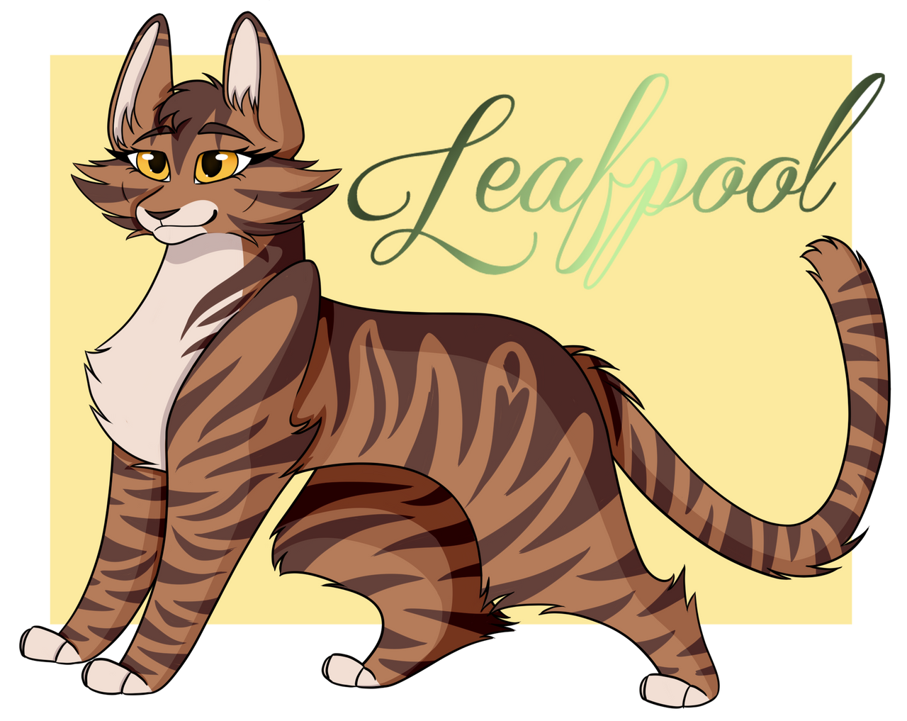 Leafpool Leafpool-Warrior's Fan-art by FoxlingoftheFallen on DeviantArt
