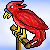 Red Bird Free Icon